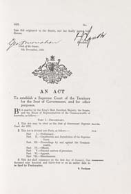 ACT Supreme Court Act 1933 (Cth), p1