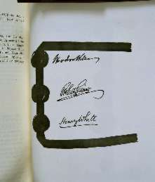 Treaty of Versailles 1919 (including Covenant of the League of Nations), signature1