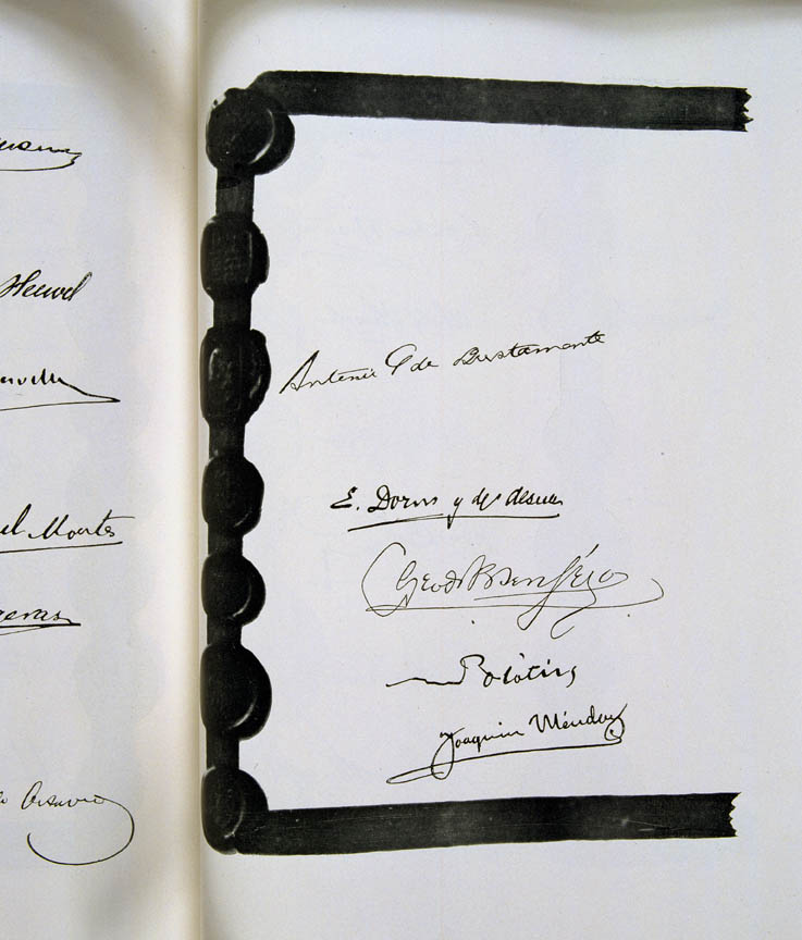 Treaty of Versailles 1919 (including Covenant of the League of Nations), signature7
