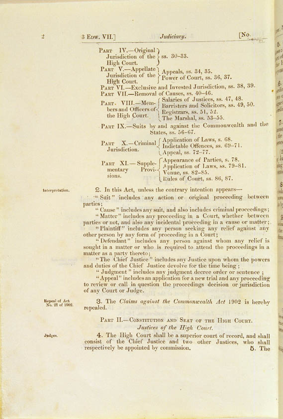 Judiciary Act 1903 (Cth), p2