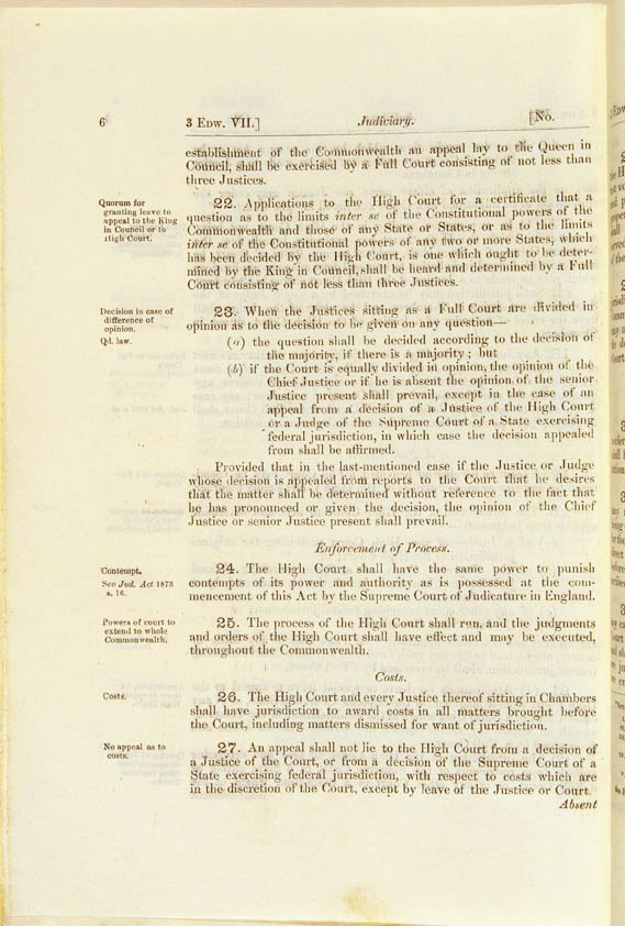 Judiciary Act 1903 (Cth), p6