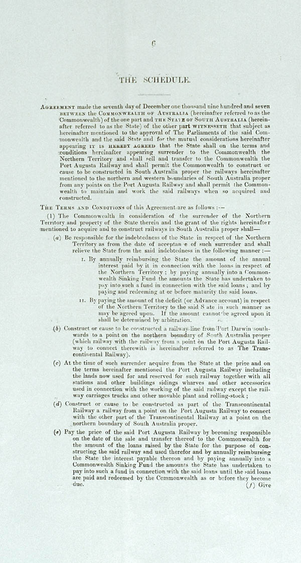Northern Territory Surrender Act 1908 (SA), p6