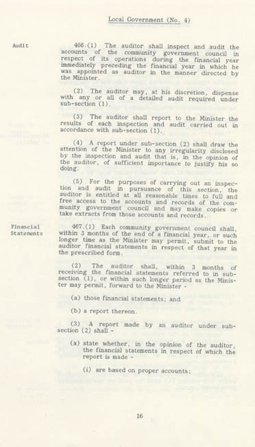 Local Government Act 1978 (NT), p16