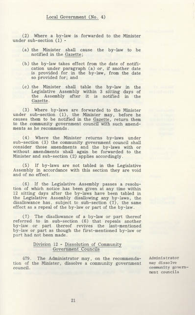 Local Government Act 1978 (NT), p21