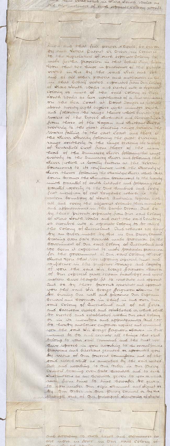 Letters Patent erecting Colony of Queensland 6 June 1859 (UK), p2