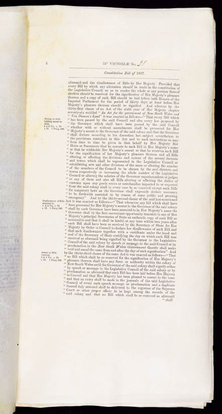 Constitution Act 1867 (Qld), p2