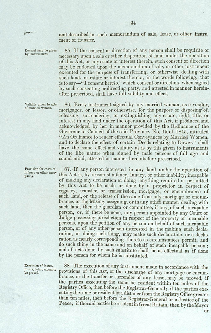 Real Property or 'Torrens Title' Act 1858 (SA), p34