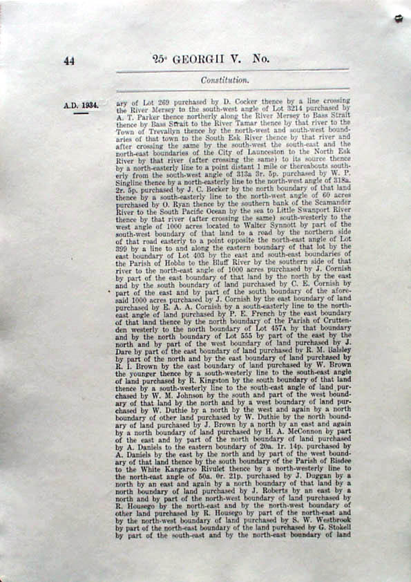 Constitution Act 1934 (Tas), p44