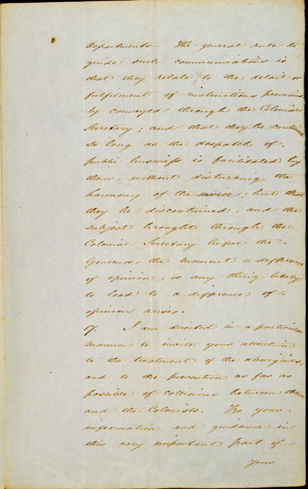 Governor La Trobe's Instructions, 11 September 1839 (NSW), p11