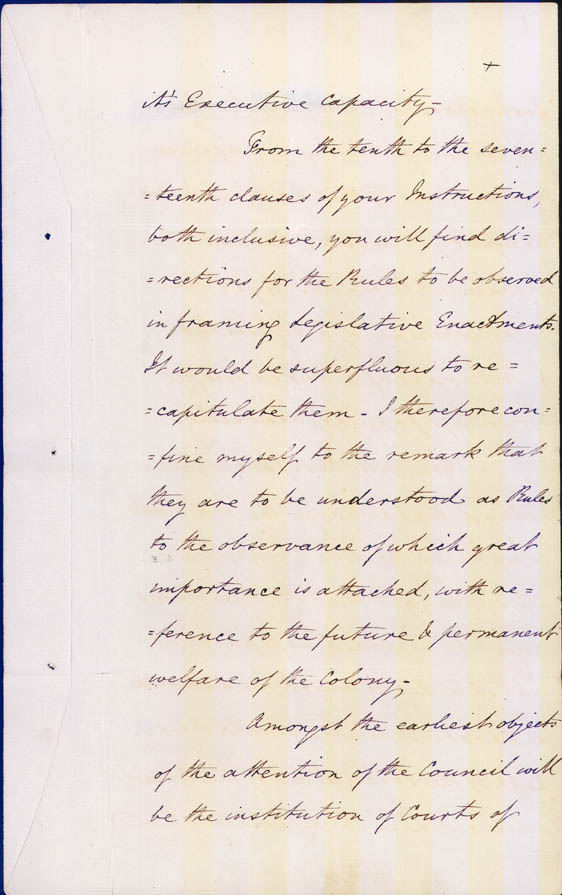 Despatch No. 2 re legal and judicial subjects 28 April 1831 (UK), p7